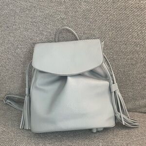 Elegant Light Blue Women's Backpack